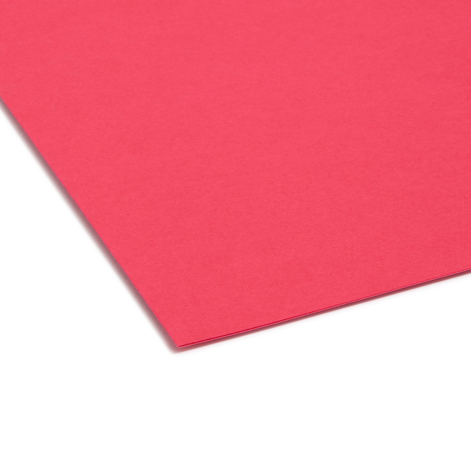 Interior File Folders, Red Color, Letter Size, Set of 100, 086486102674