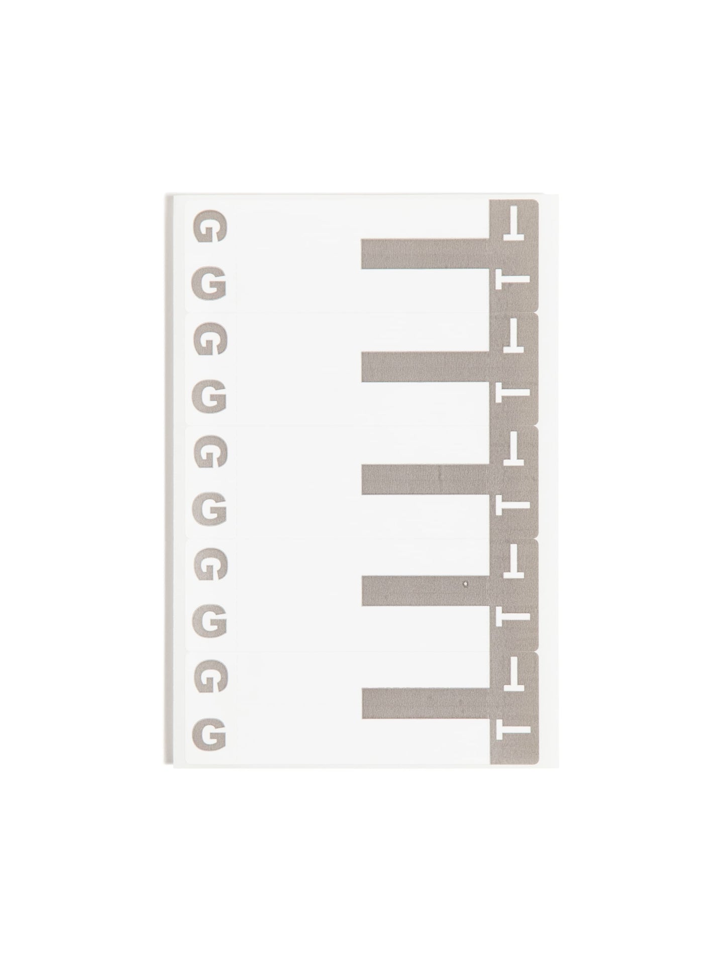 AlphaZ® NCC Color-Coded Name Labels - Sheets, Gray Color, 3-5/8" X 1-5/32" Size, Set of 1, 086486671583