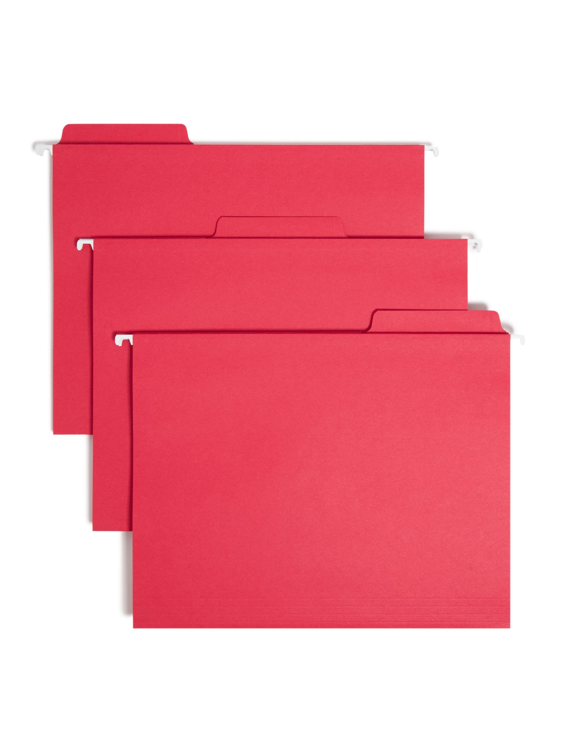 FasTab® Hanging File Folders, 1/3-Cut Tab, Yellow Color, Letter Size, Set of 20, 086486640961