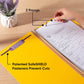SafeSHIELD® Pressboard Classification File Folders, 2 Dividers, 2 inch Expansion, 2/5-Cut Tab, Yellow Color, Legal Size, Set of 10, 30086486190344