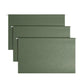 Standard Hanging File Folders with 1/5-Cut Tabs, Standard Green Color, Legal Size, Set of 25, 086486641555