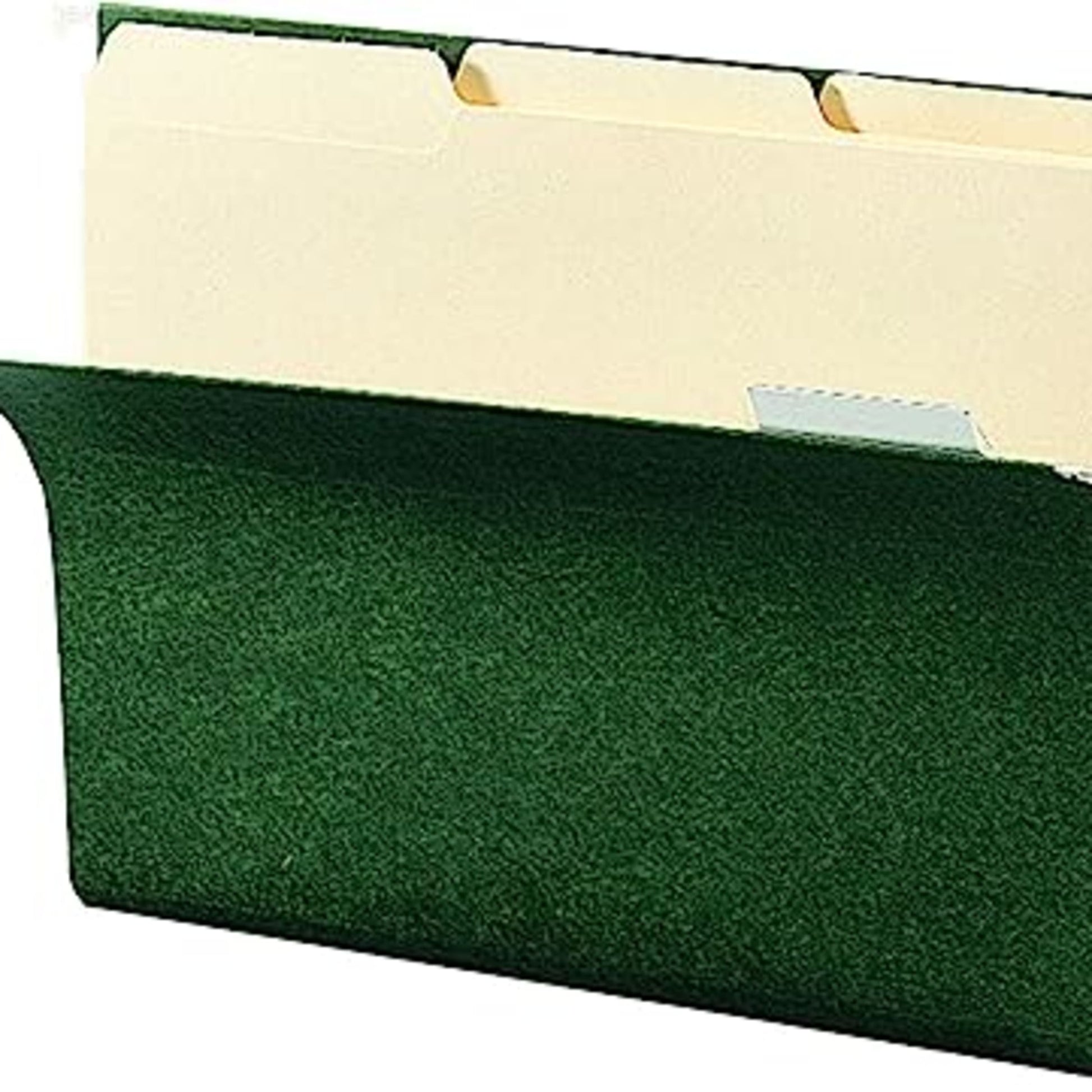 Hanging Filing Kit, 1/5-Cut Tab, Standard Green Color, Letter Size, Set of 1, 086486920070