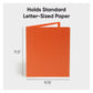 Orange Color, Letter Size, Set of 25, 30086486878587