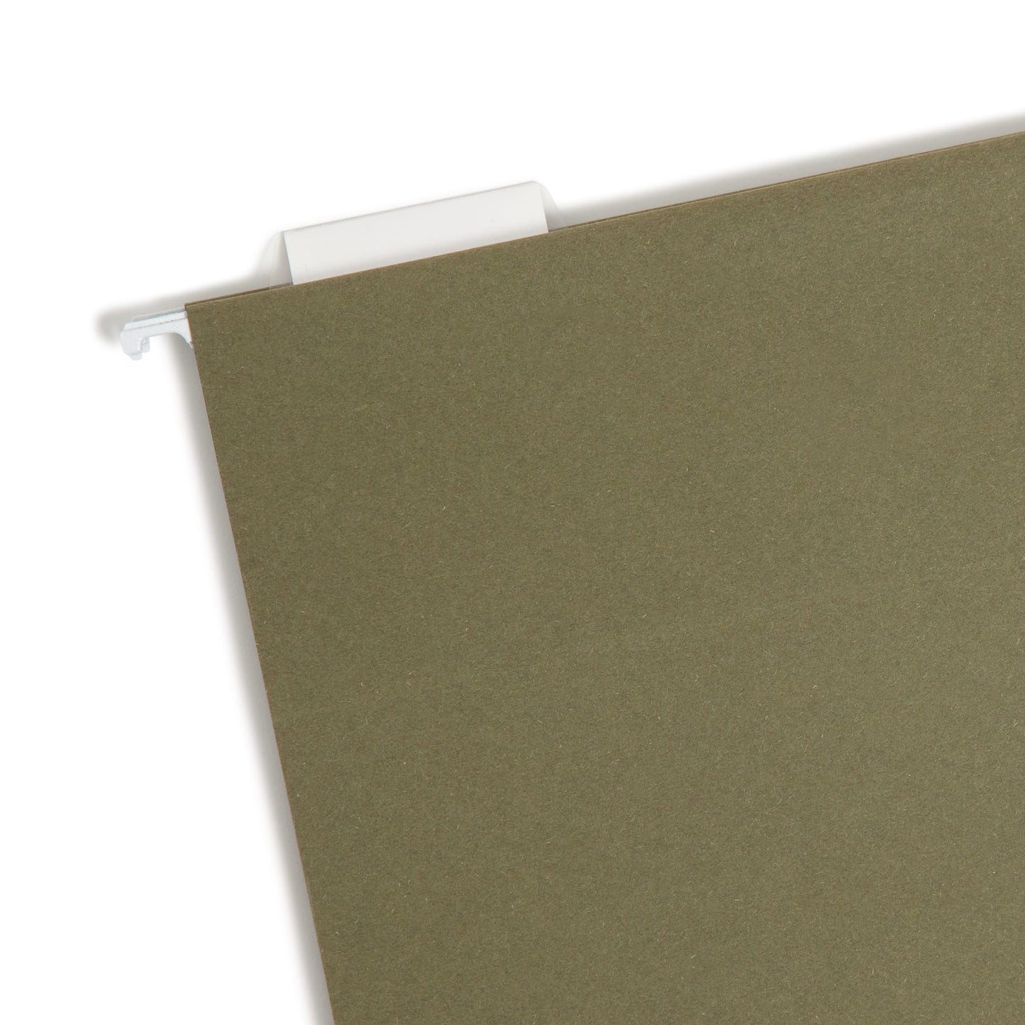 100% Recycled Hanging File Folders, Standard Green Color, Letter Size, Set of 25, 086486650014