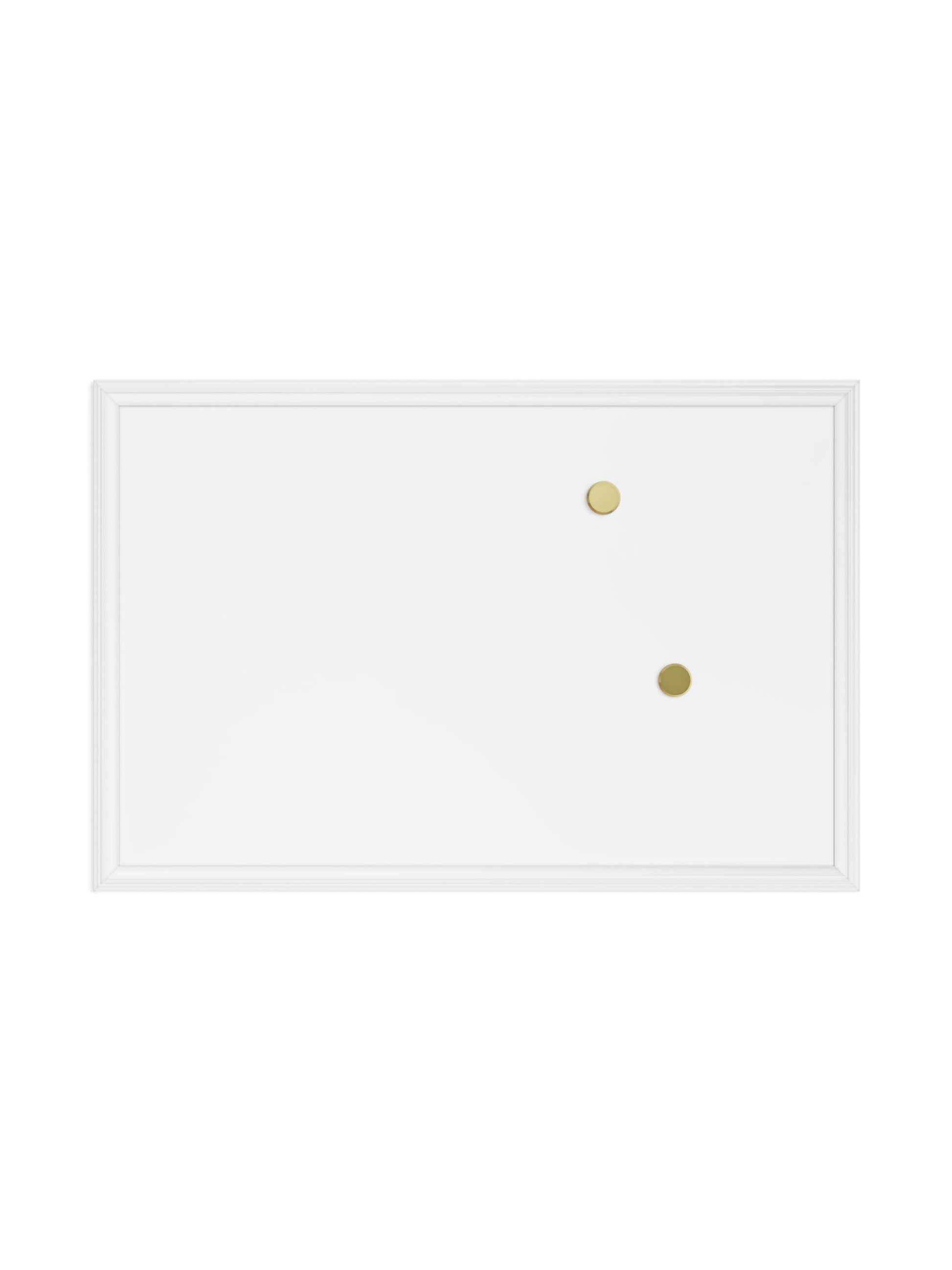 Decor Frame Dry Erase Board, White, White, 30" x 20", 3 x 2, White, 30" X 20" Size, Set of 1, 817894020713