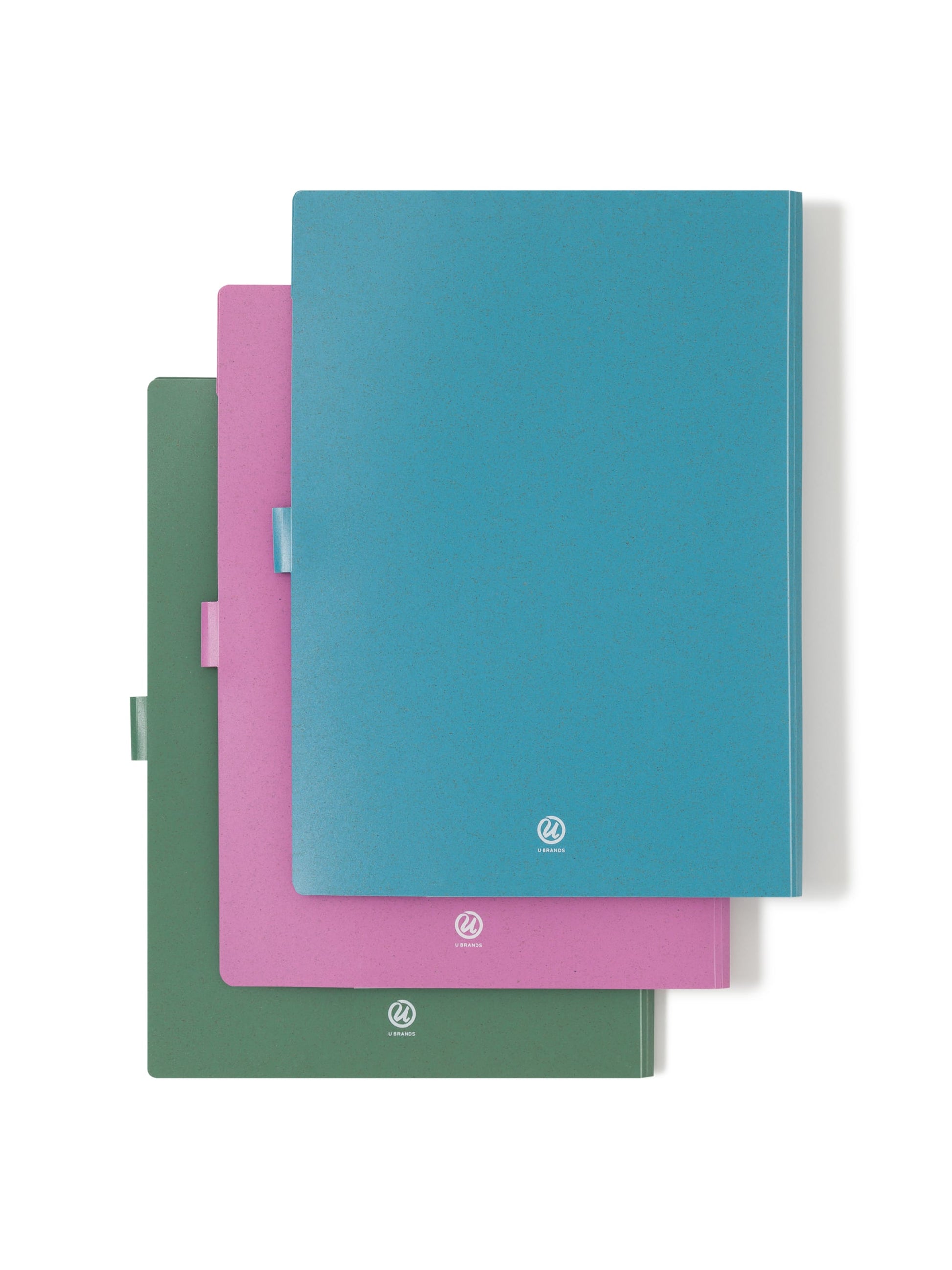 6 Pocket U-Eco Poly Expanding File, U-Eco, 1/6 Cut, 6" Expansion, 6 Pockets, 5 Dividers, Assorted Colors, Assorted Colors, Set of 3, 843463165929