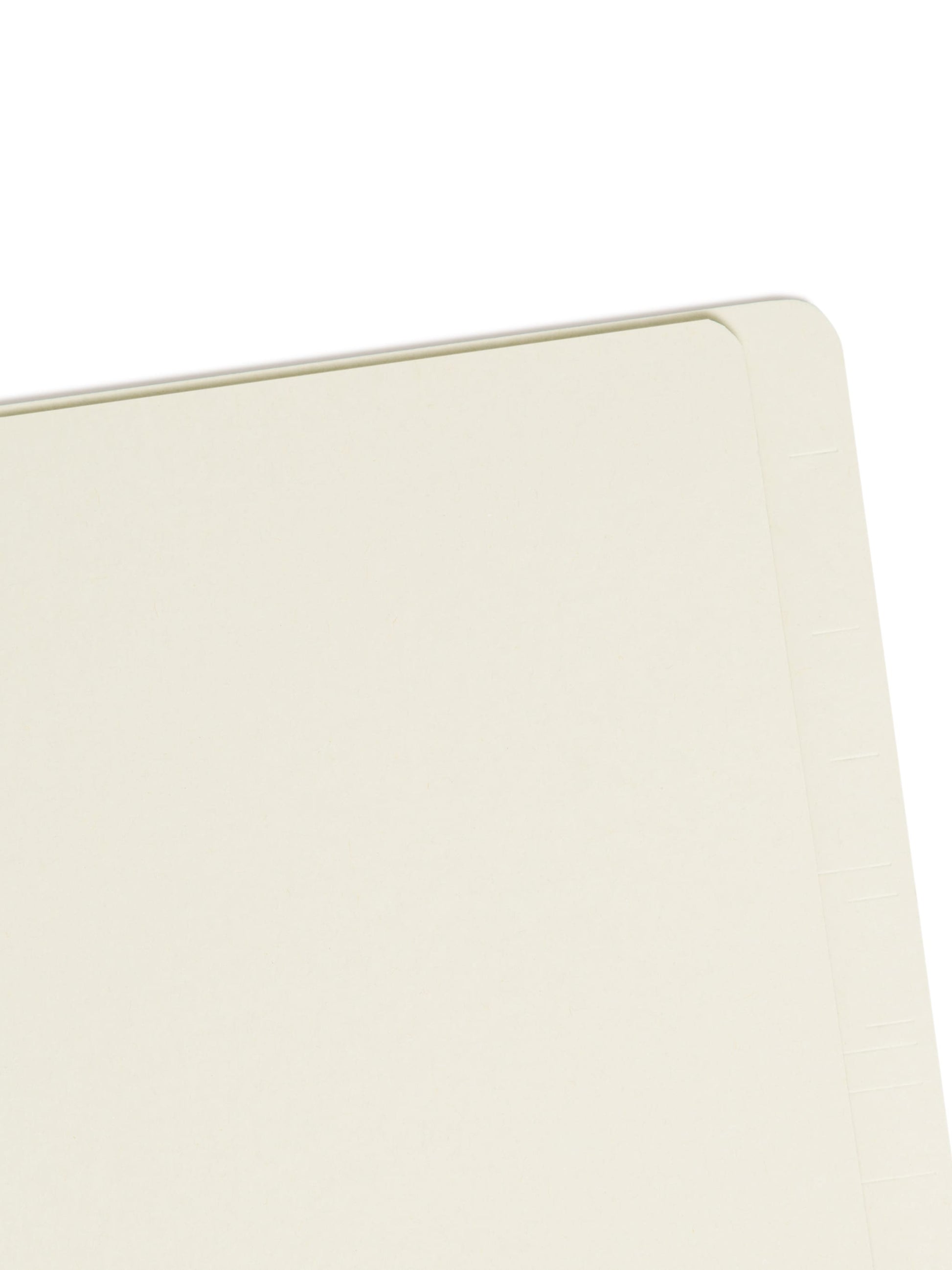 SafeSHIELD® Pressboard End Tab Classification File Folders, Straight-Cut Tab, 2 inch Expansion, 2 Divider, Gray/Green Color, Letter Size, Set of 10, 30086486268104