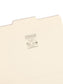 Standard File Folders, 1/3-Cut Center Tab, Manila Color, Letter Size, Set of 100, 086486103329