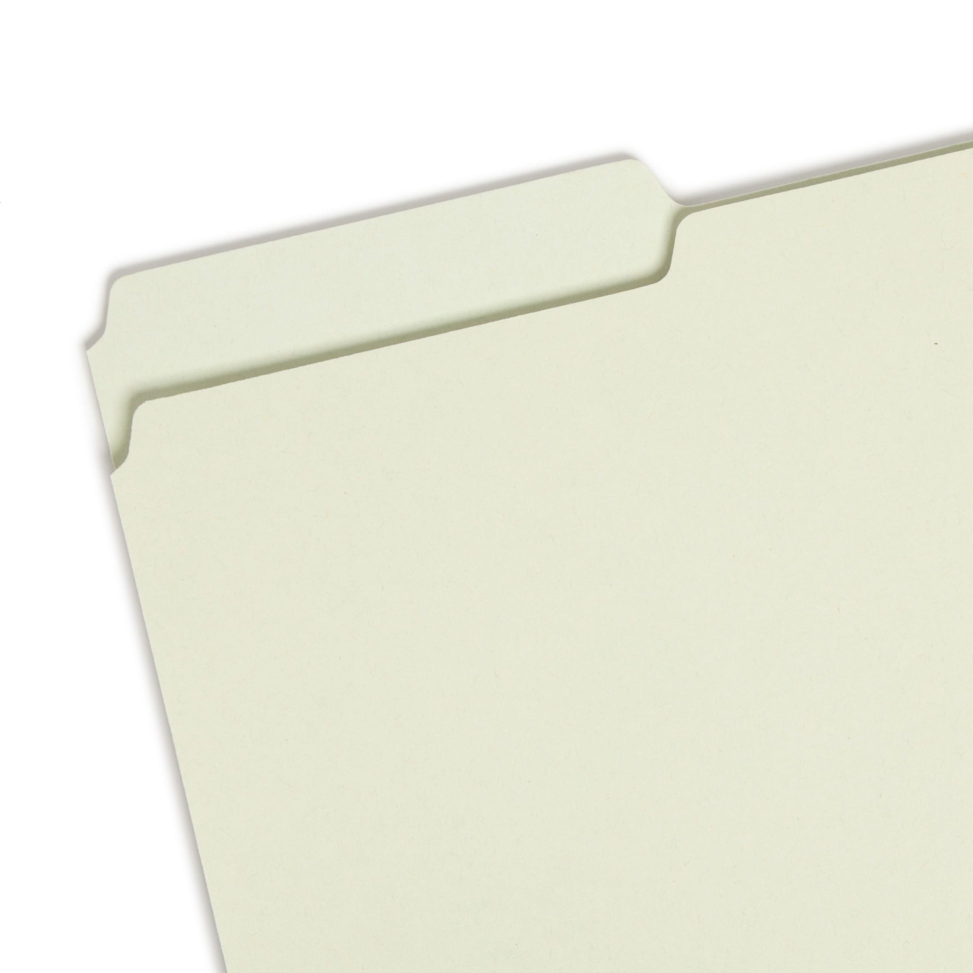Pressboard File Folders, 2 inch Expansion, Gray/Green Color, Legal Size, Set of 25, 086486182348