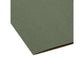 Standard Hanging File Folders, Standard Green Color, Letter Size, Set of 25, 086486640107