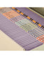 Reinforced Tab File Folders, Straight-Cut Tab, Lavender Color, Letter Size, Set of 100, 086486124102