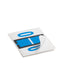 BCCR Bar Style Color-Coded Alphabetic Labels, A-Z Rolls, Blue Color, 1-1/4" X 1" Size, 