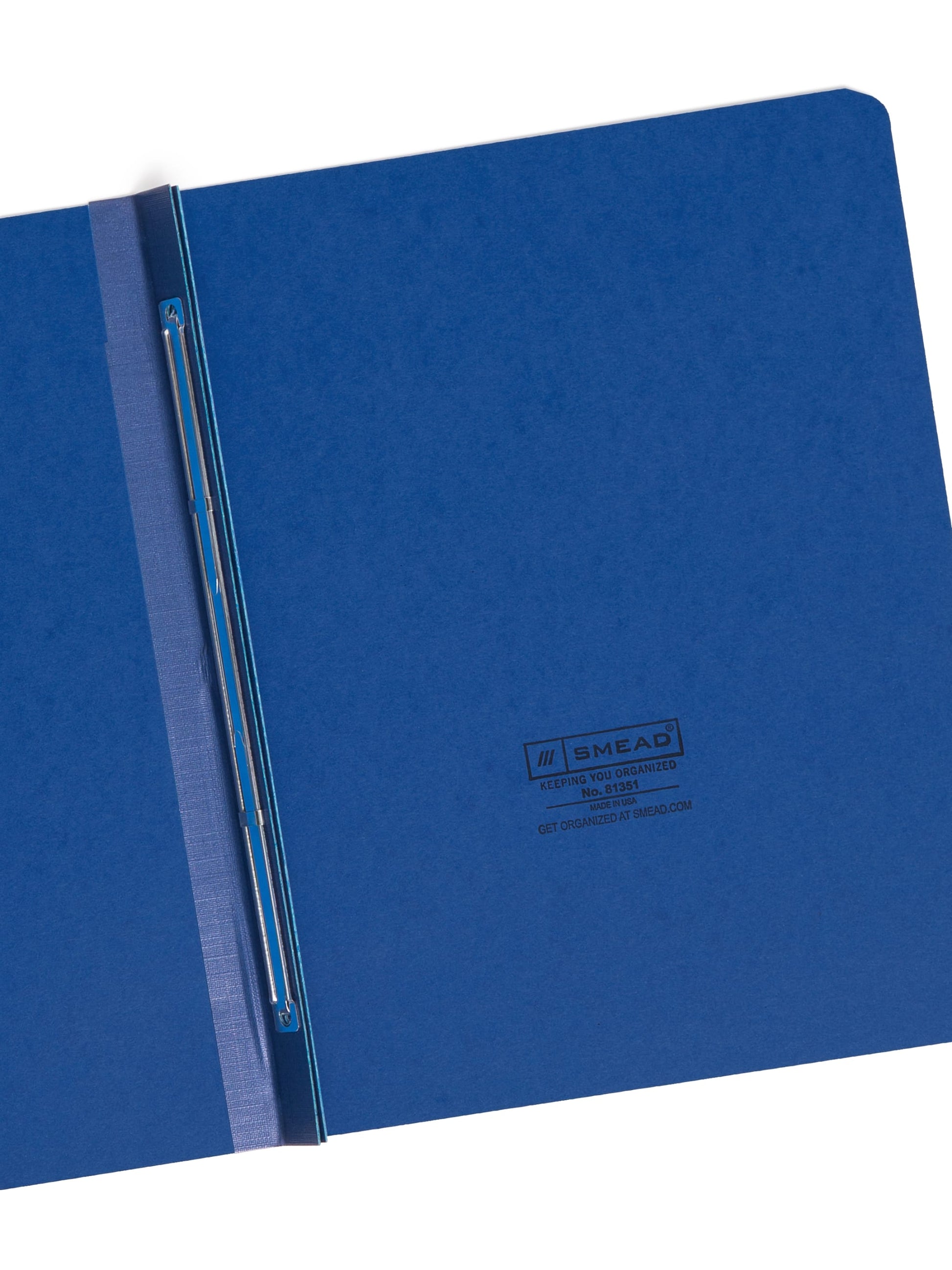 Premium Pressboard Report Covers, Metal Prong with Compressor, Side Fastener, 3 inch Expansion, 1 Fastener, Dark Blue Color, Letter Size, Set of 0, 30086486813519