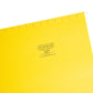 Standard Hanging File Folders with 1/5-Cut Tabs, Yellow Color, Legal Size, Set of 25, 086486641692
