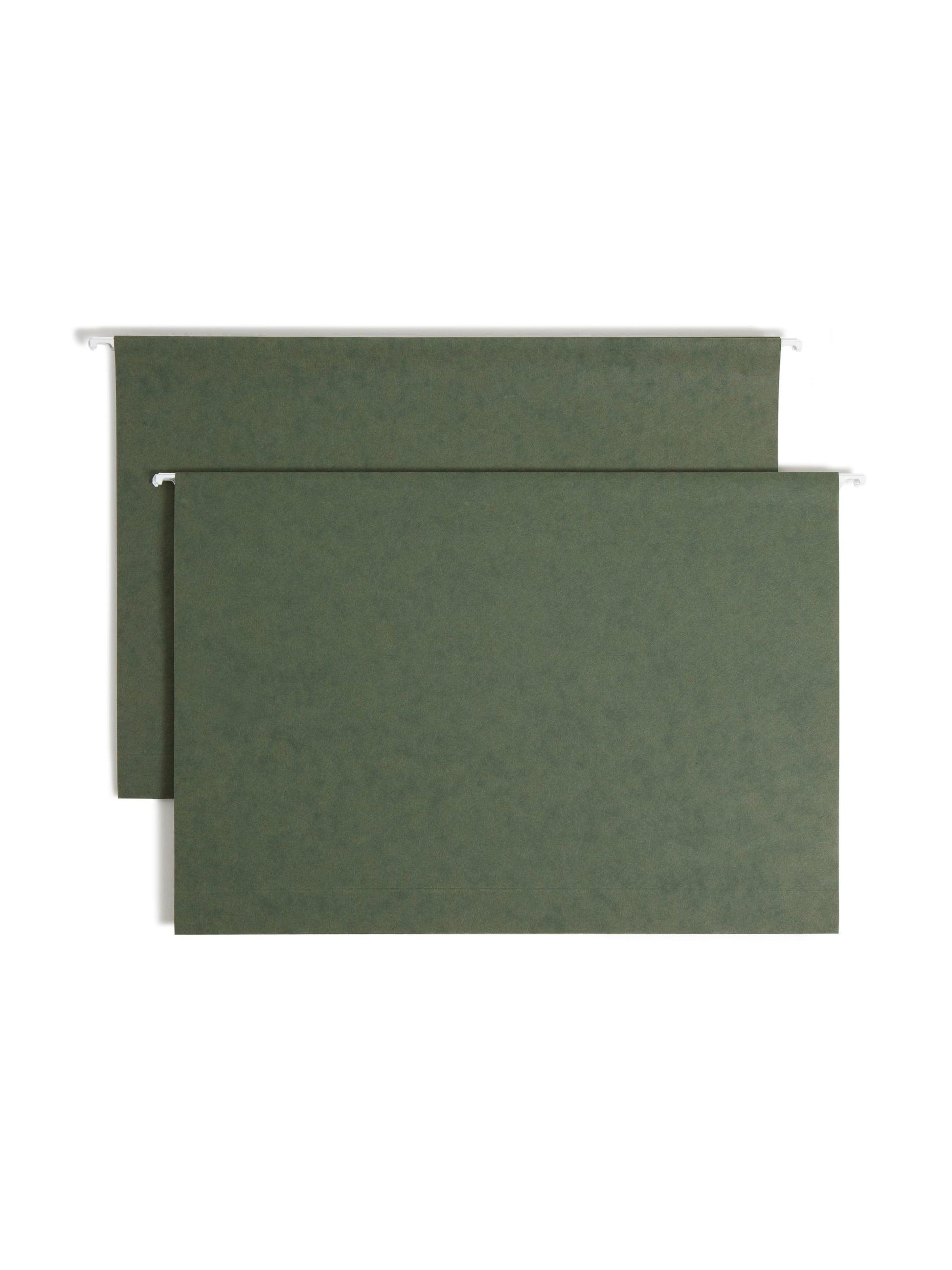 Hanging Box Bottom File Folders, 2 inch Expansion, Standard Green Color, Legal Size, Set of 25, 086486643597