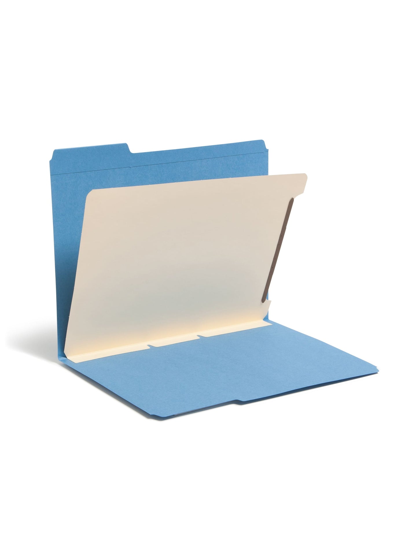 Self-Adhesive Folder Dividers with Twin-Prong Fastener, Manila Color, Letter Size, Set of 100, 086486680271