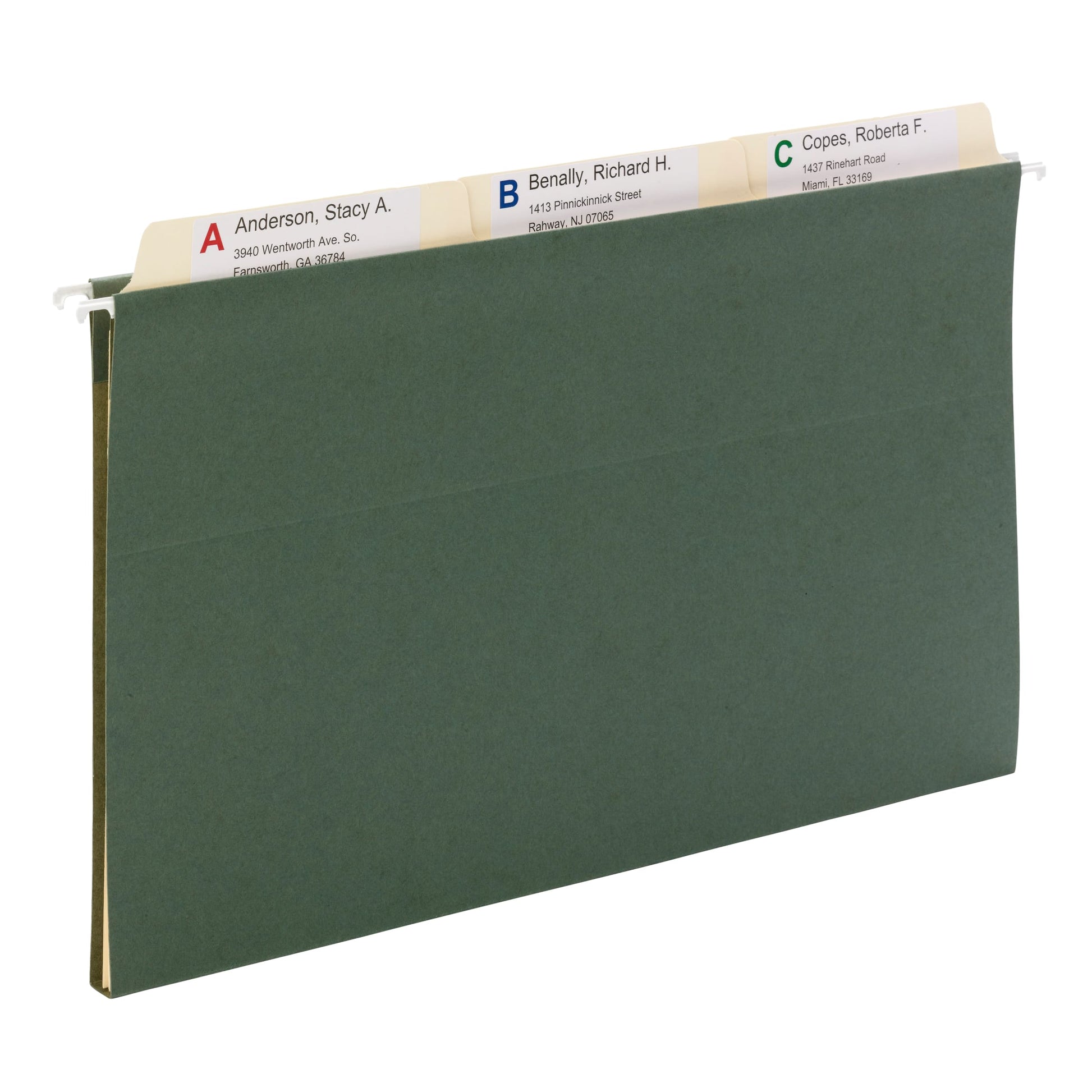 Standard Green Color, Legal Size, Set of 1, 086486920179