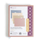 Assorted Colors Color, 12.8" X 9.3" X 1" Size, Set of 12, 086486105248