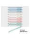 U-Eco Gel Pens, U-Eco, Assorted Colors, 5.63" x 0.41" x 0.54, Assorted Colors, 5.63" X 0.41" X 0.54 Size, Set of 12, 843463131429