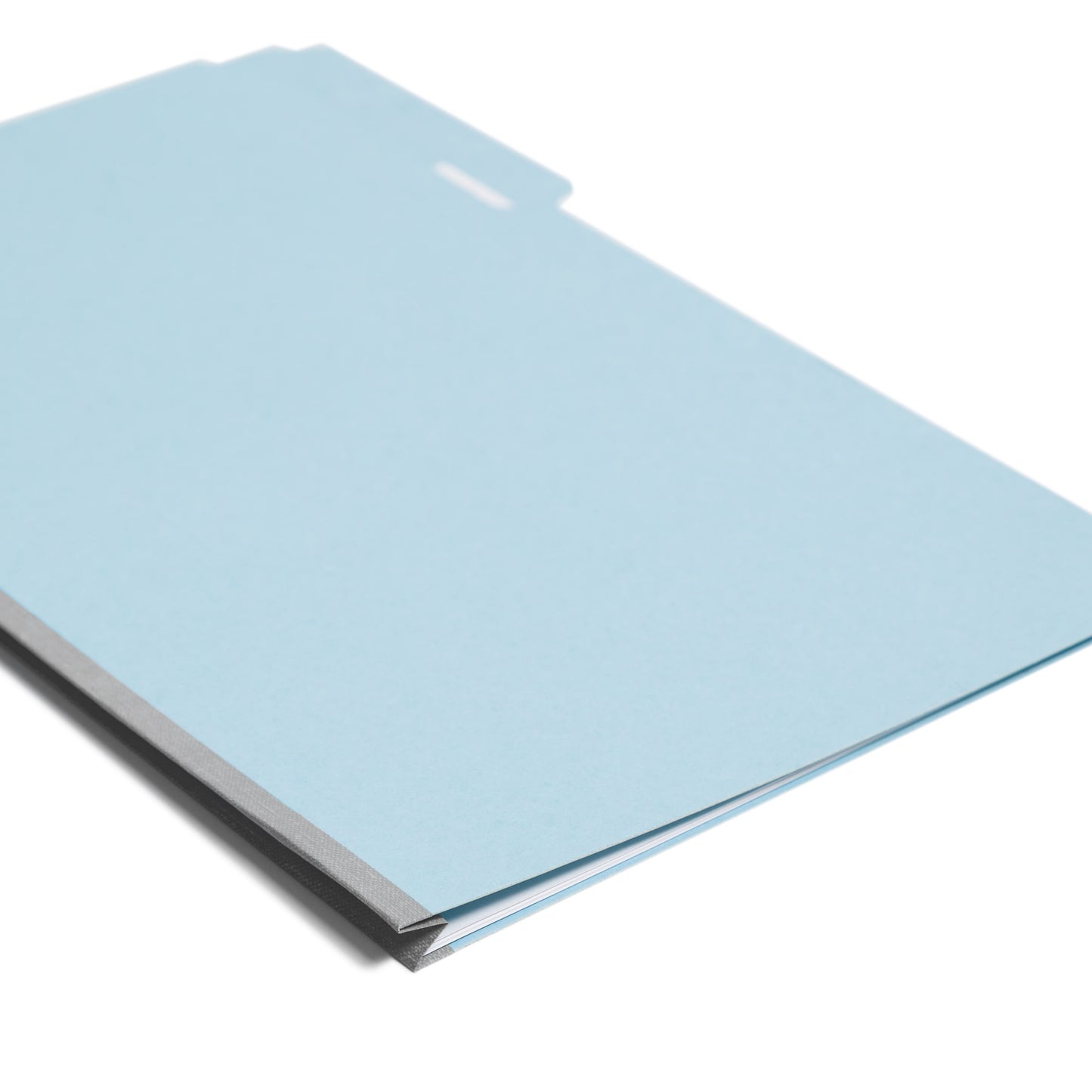 Pressboard File Folder, 1 inch Expansion, 1/3-Cut Tab, Blue Color, Legal Size, Set of 25, 086486225304