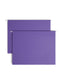 Standard Hanging File Folders, Purple Color, Letter Size, Set of 25, 086486644365