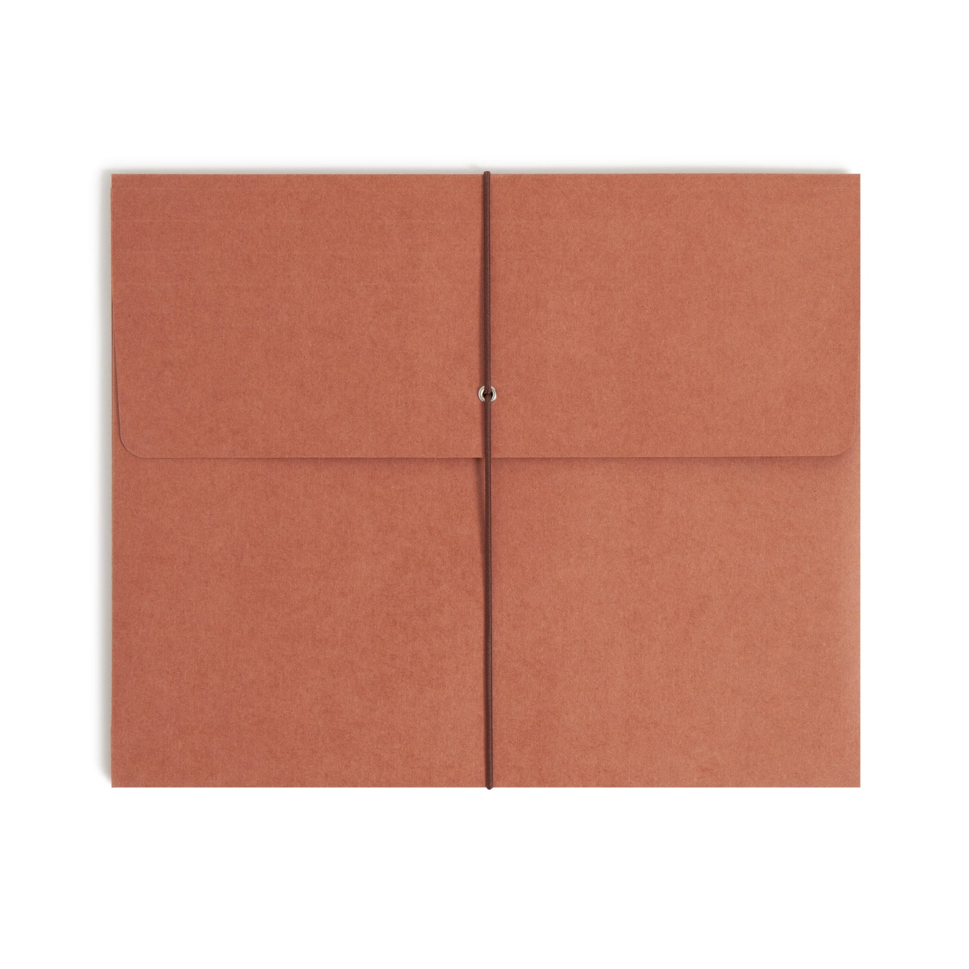 100% Recycled Redrope Wallets, 2 Inch Expansion, Redrope Color, Letter Size, Set of 10, 30086486771703