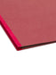 Classification File Folders, 2 Dividers, 2 inch Expansion, Red Color, Letter Size, Set of 0, 30086486140035