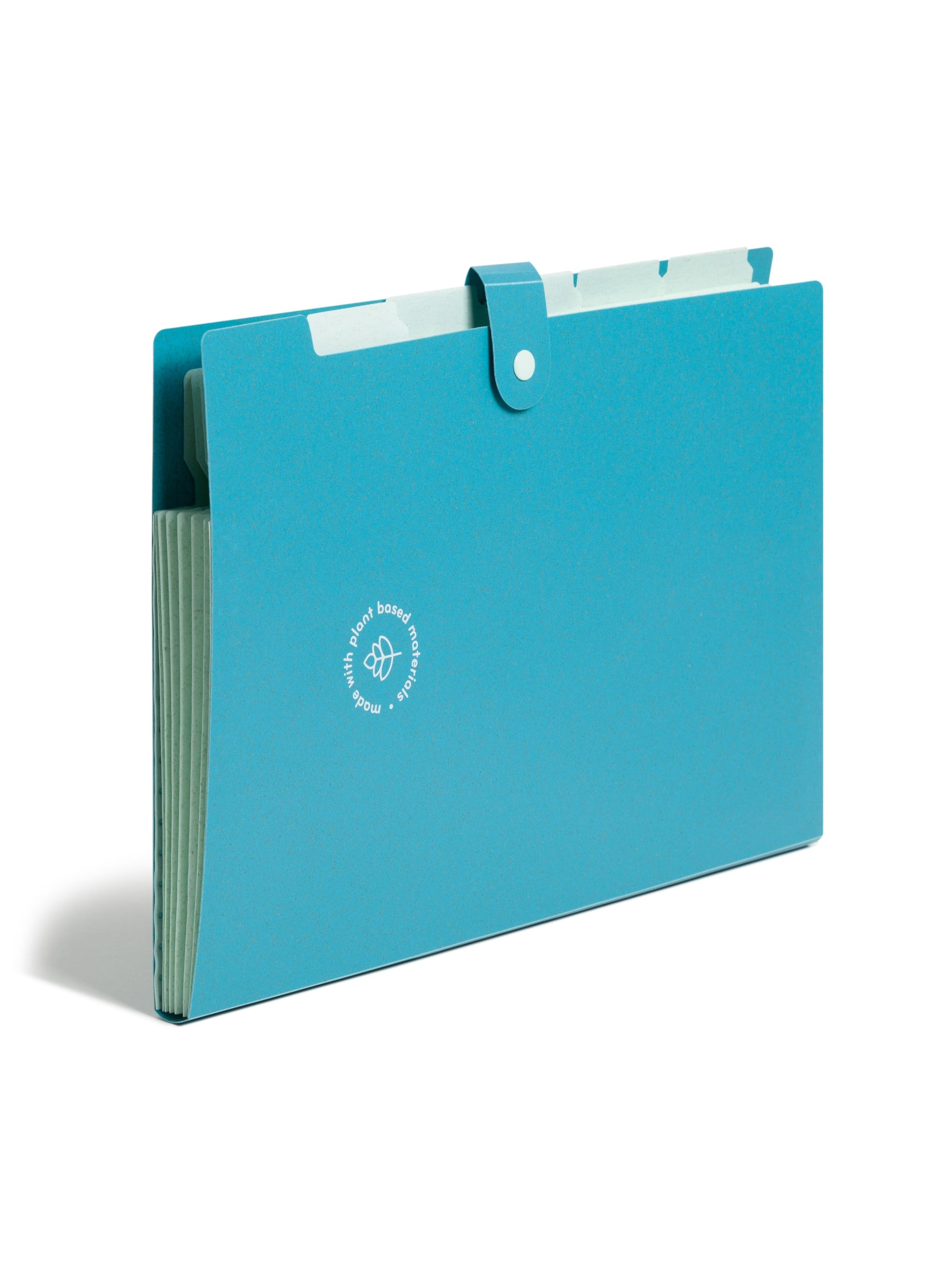 6 Pocket U-Eco Poly Expanding File, U-Eco, 1/6 Cut, 6" Expansion, 6 Pockets, 5 Dividers, Assorted Colors, Assorted Colors, Set of 3, 843463165929