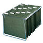 Standard Hanging File Folders with 1/5-Cut Tabs, Standard Green Color, Letter Size, Set of 25, 086486640558