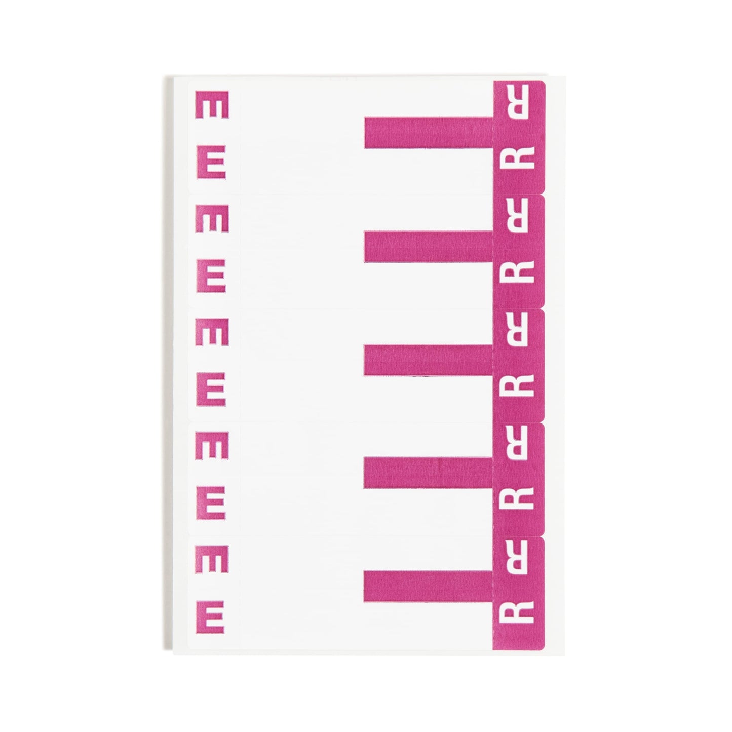 AlphaZ® NCC Color-Coded Name Labels - Sheets, Purple Color, 3-5/8" X 1-5/32" Size, Set of 100, 086486671569