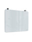 Glass Cubicle Magnetic Dry Erase Board, White, 20" x 16", 2' or Smaller, White, 20" X 16" Size, Set of 1, 843463130323