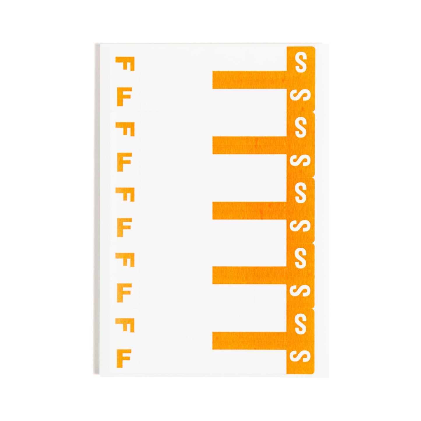 AlphaZ® NCC Color-Coded Name Labels - Sheets, Orange Color, 3-5/8" X 1-5/32" Size, Set of 100, 086486671576