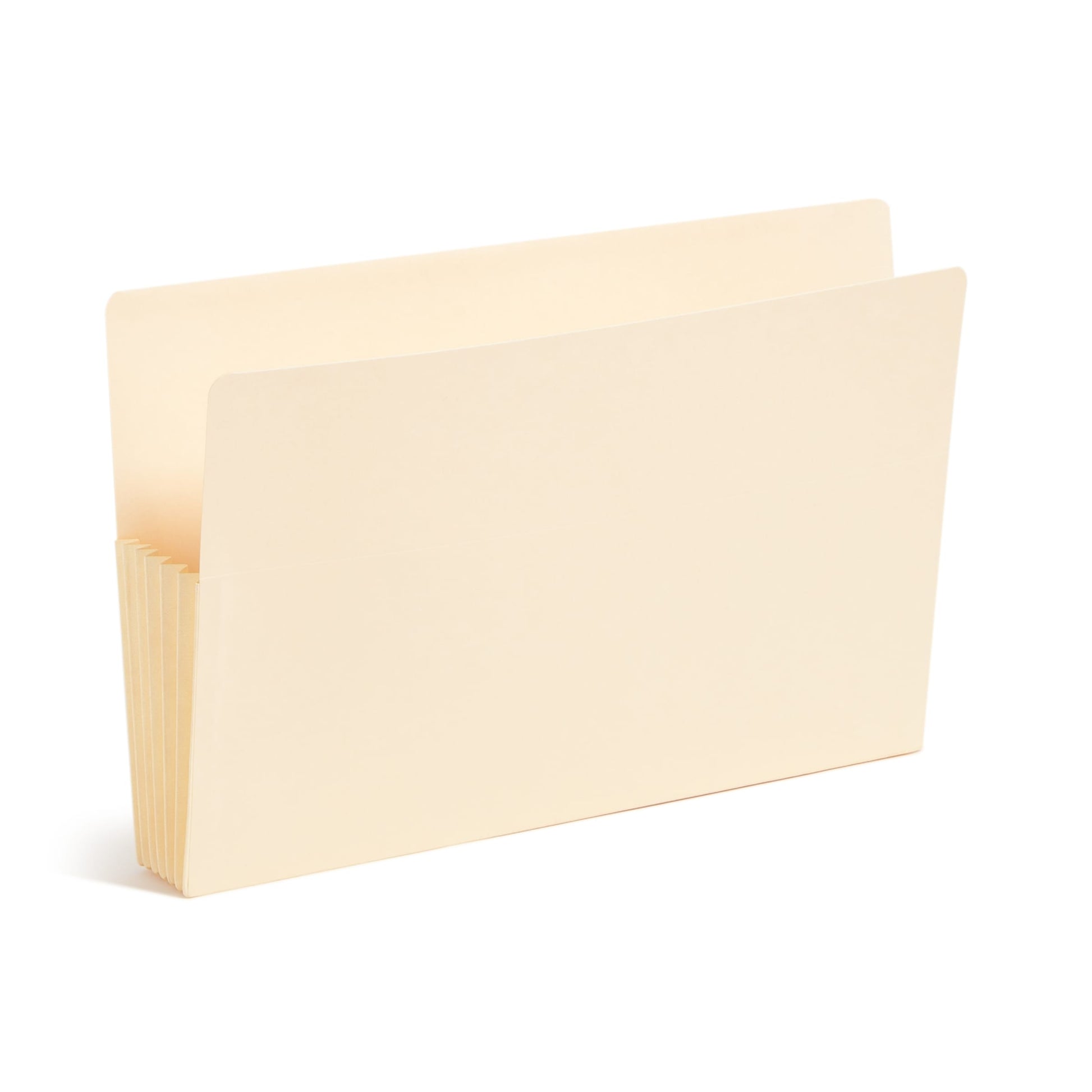 Reinforced End Tab File Pockets, Straight-Cut Tab, 5-1/4 inch Expansion, Manila Color, Legal Size, Set of 10, 30086486761742