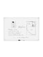 Metal Frame Magnetic Porcelain Dry Erase Board, White, White, 24" x 0.6" x 36", 3 x 4, White, 24" X 0.6" X 36" Size, Set of 1, 843463148991