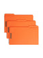 Reinforced Tab Fastener File Folders, 1/3-Cut Tab, 2 FastenersReinforced Tab Fastener File Folders, 1/3 Cut, Orange, Legal, Orange, Legal Size, Set of 50, 086486175401