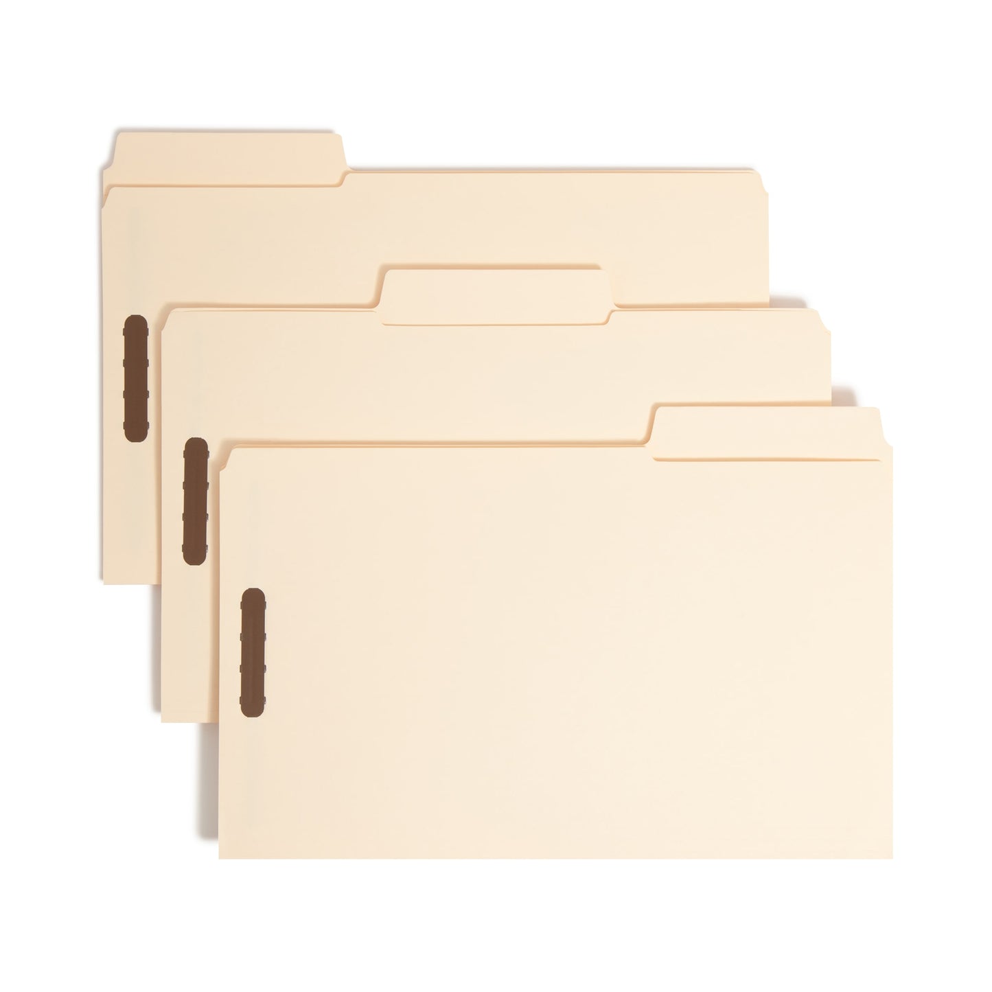 SuperTab® Fastener File Folders, Manila Color, Legal Size, Set of 50, 086486195355