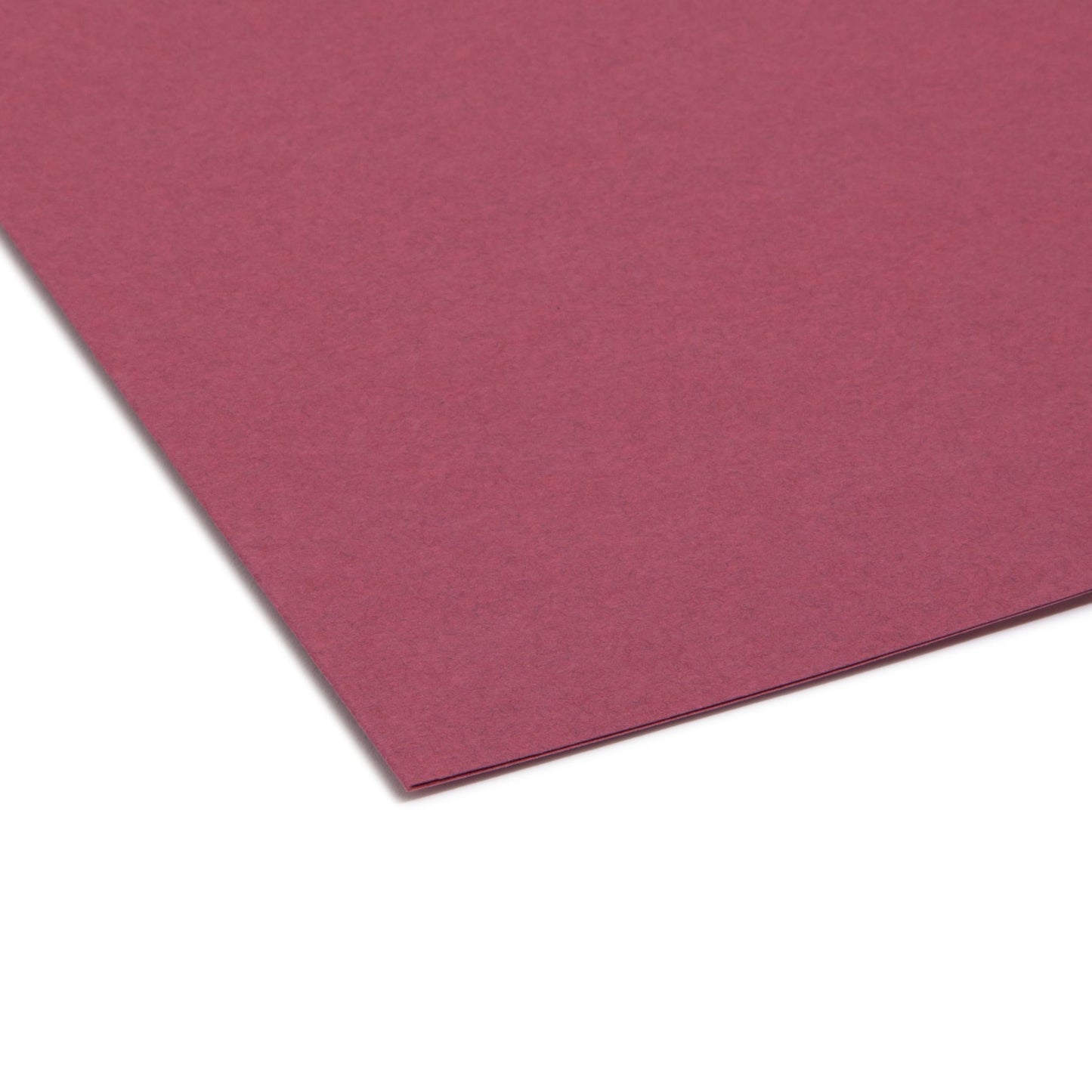 Interior File Folders, Maroon Color, Letter Size, Set of 100, 086486102759
