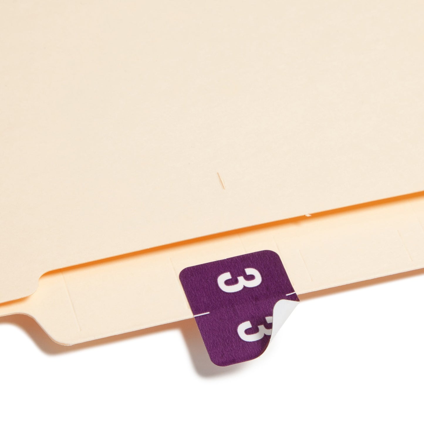 DCCRN Color-Coded Numeric Labels - Rolls, Purple Color, 1-1/4" X 1" Size, Set of 500, 086486673433