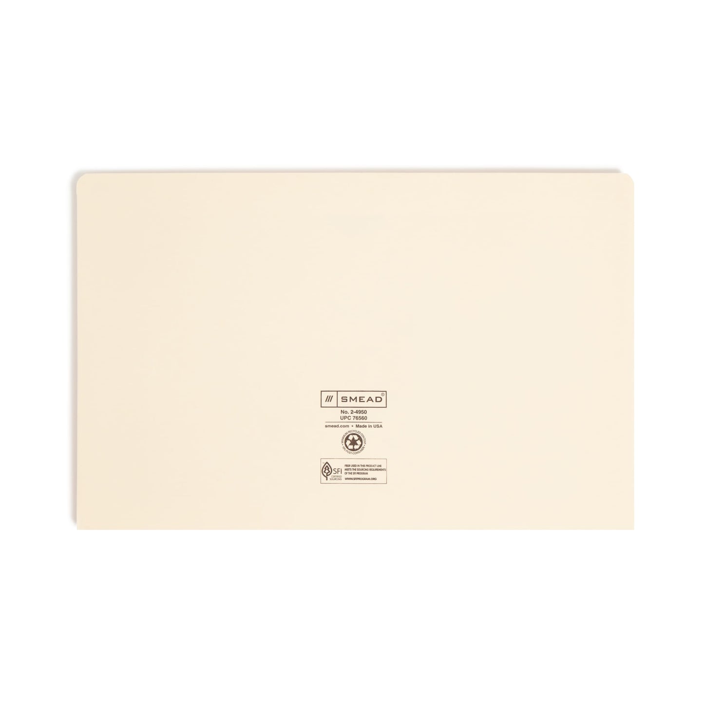 File Jackets, 2 inch Expansion, Straight-Cut Tab, Manila Color, Legal Size, Set of 50, 30086486765603