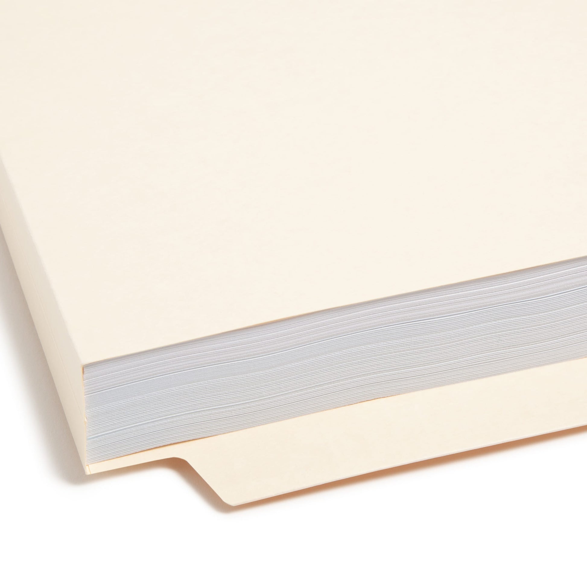 Smead End Tab Convertible File Pocket, Reinforced Split