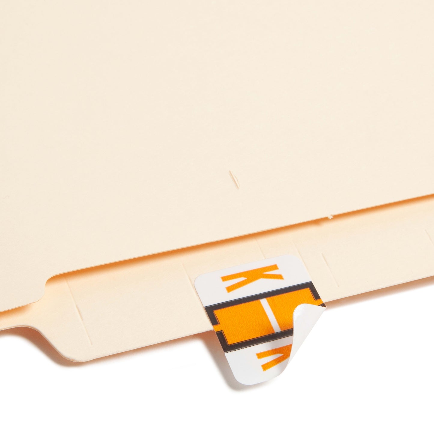 BCCR Bar Style Color-Coded Alphabetic Labels, A-Z Rolls, Light Orange Color, 1-1/4" X 1" Size, Set of 50, 086486670814