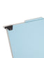 FasTab®/SafeSHIELD® Hanging Classification File Folders, Blue Color, Legal Size, 