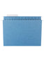 TUFF® Hanging File Folders with Easy Slide® Tabs, Blue Color, Letter Size, 