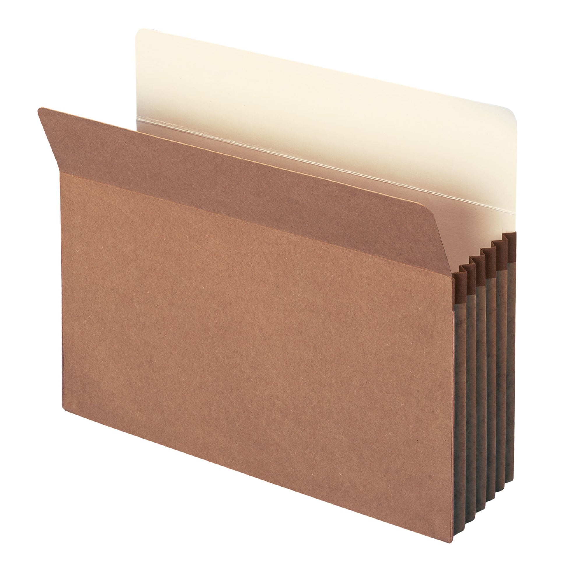 Redrope File Pockets, Guide Height, Straight-Cut Tab, 5-1/4 Inch Expansion, Redrope Color, Letter Size, 50086486738106