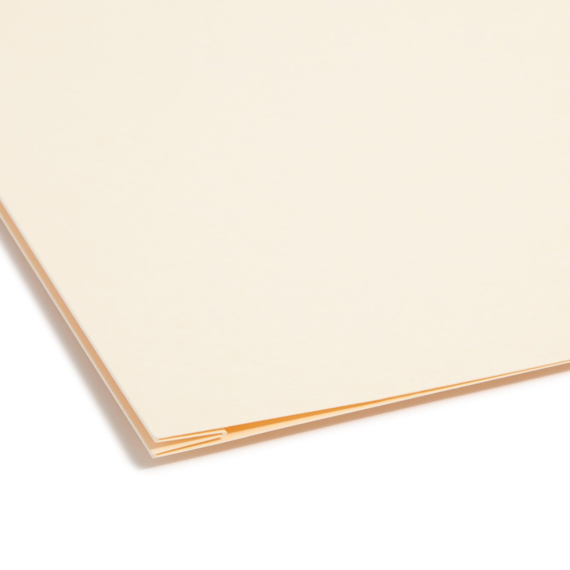 Reinforced Tab Fastener File Folders, 1 1/2 inch Expansion, 1/3-Cut Tab, Manila Color, Legal Size, Set of 50, 086486195959