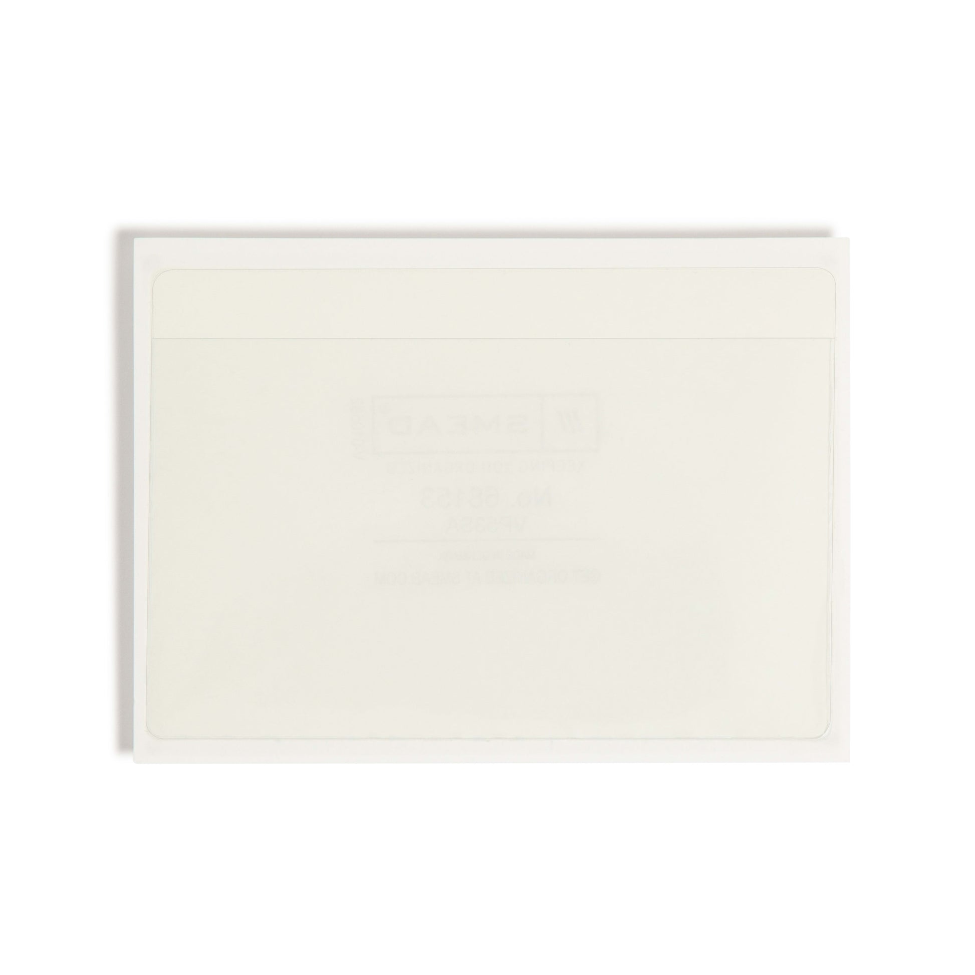 Self-Adhesive Poly Pockets, Clear Color, 5" X 3" Size, Set of 100, 086486681537