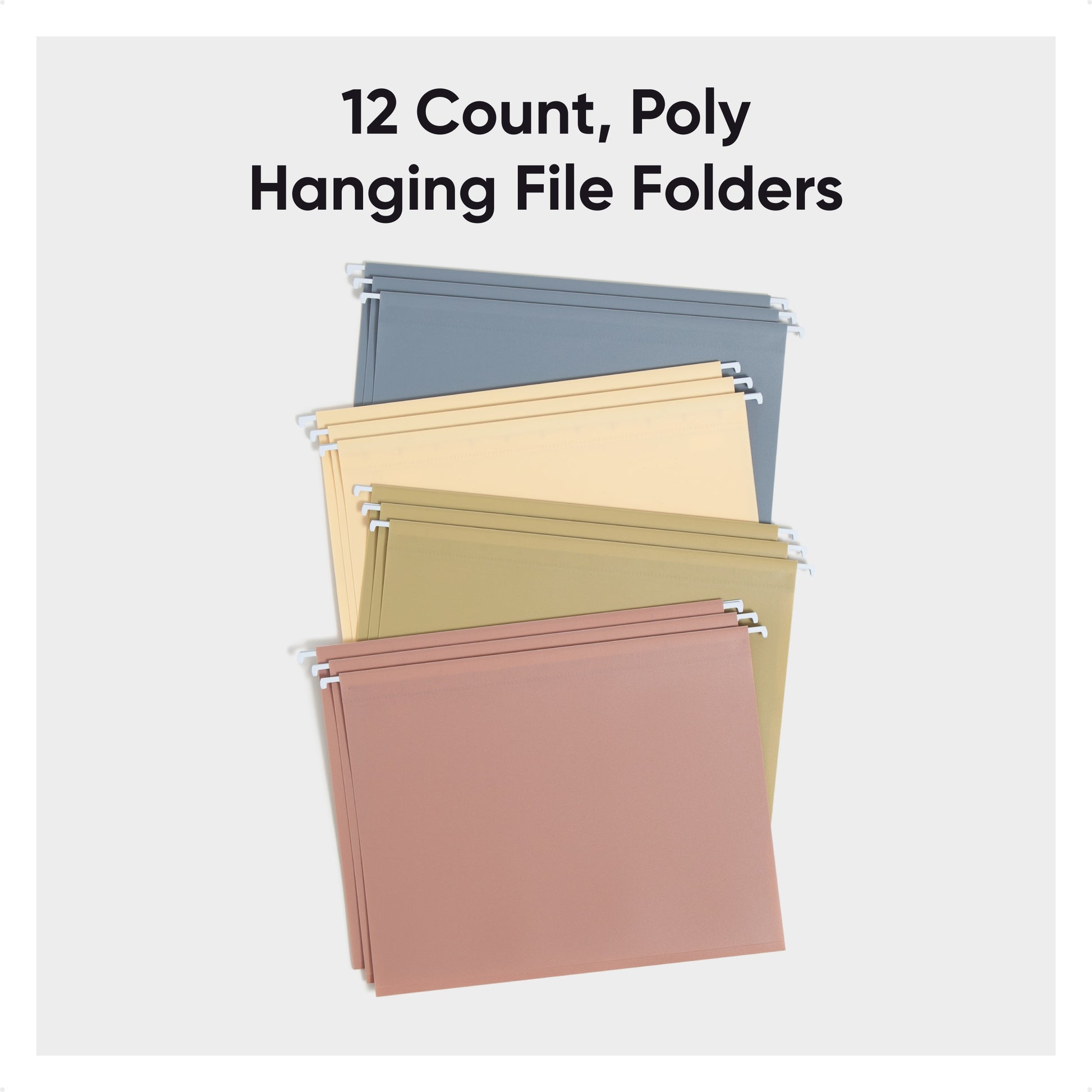 Assorted Colors Color, 12.8" X 9.3" X 1" Size, Set of 12, 086486105248