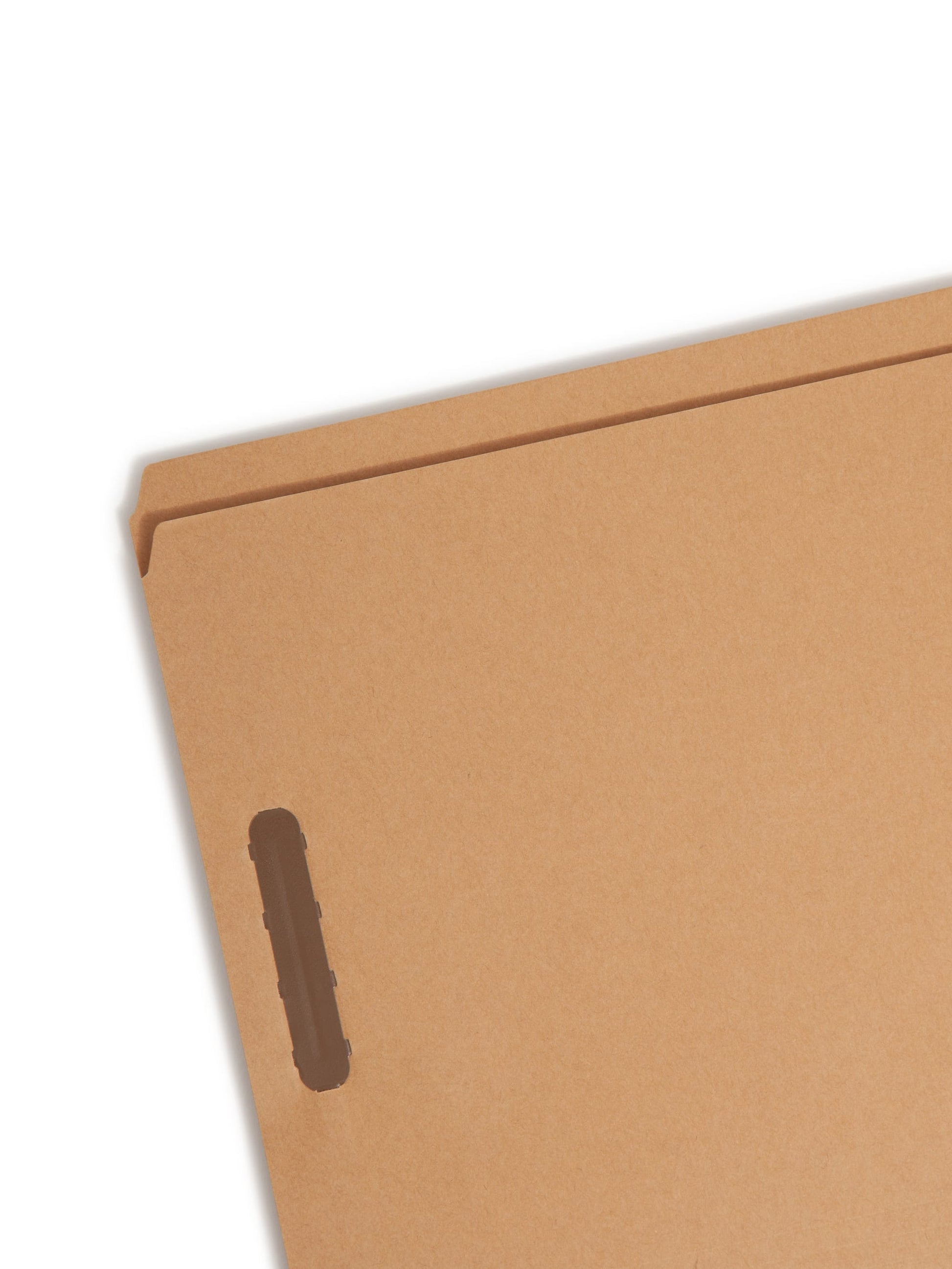 Reinforced Tab Fastener File Folders, 1/2-Cut Tab, Kraft Color, Legal Size, Set of 50, 086486198134