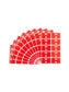 AlphaZ® ACCS Color Coded Alphabetic Labels - Sheets, Red Color, 1" X 1-5/8" Size, Set of 100, 086486671712