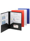 Poly Two-Pocket Folders with Fasteners, Black Color, Letter Size, Set of 0, 30086486877252